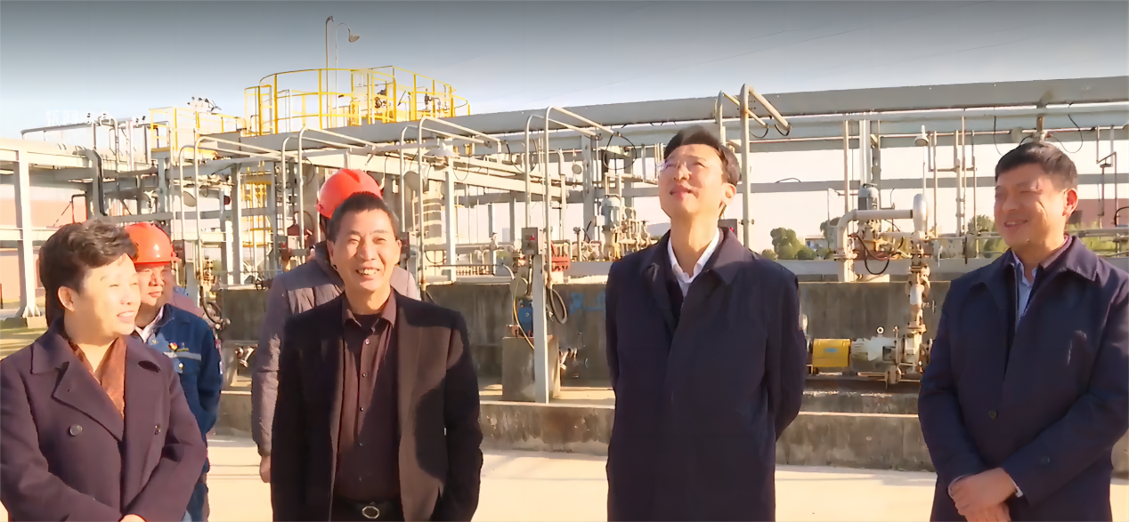 达州市委书记邵革军一行到江苏蓝色星球环保新材料有限公司考察1